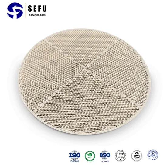 Infrared Ceramic Burner Sheet Manufacturer Porous Honeycomb Plates for Burning Stove